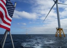 Block Island Wind Farm. Photo by Val Stori, Clean Energy Group.