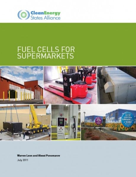 Fuel cells for supermarkets cover