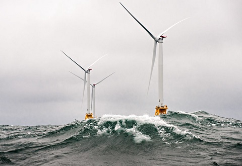 Block Island Wind Farm. Photo by Dennis Schroeder / NREL