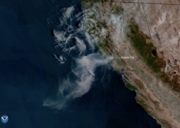 Satellite Image of CA